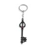 SG Hot Game Kingdom Hearts Key Keychains Sora Crown Roxas Keyblade Paopu Fruit Weapon Pendants Keyring For Men Car Jewelry Gift