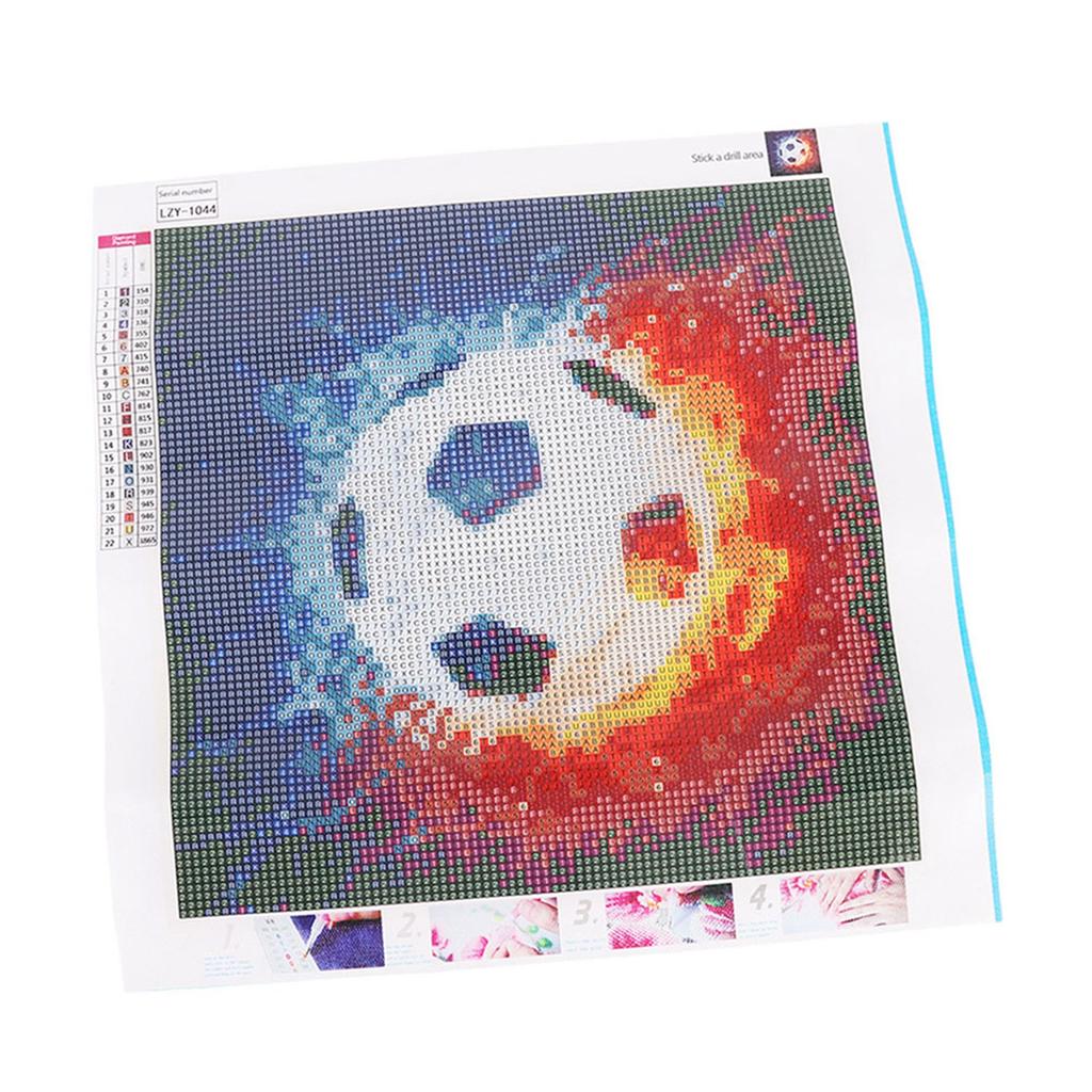 DIY Fußballmuster 5D Vollbohrer Diamantmalerei Stickerei Malereien Bilder Kunsthandwerk für