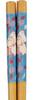 MOOMIN Moomin Mama Natural Gift for Japanese Yamaka Made In (Moomin) Chopsticks, Blue, Wood, 23cm, Mother's Day, Women, Birthday, Tableware, Goods,