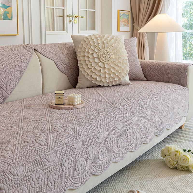 

Четыре сезона универсальная хлопковая подушка для дивана, ткань, противоскользящая подушка, светильник, роскошный чехол для дивана, простой чехол для дивана, полное покрытие 70*70cm