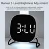 Multi-functional Digital LED Clocks Atmosphere Lights Display Table Clock  Home Decor