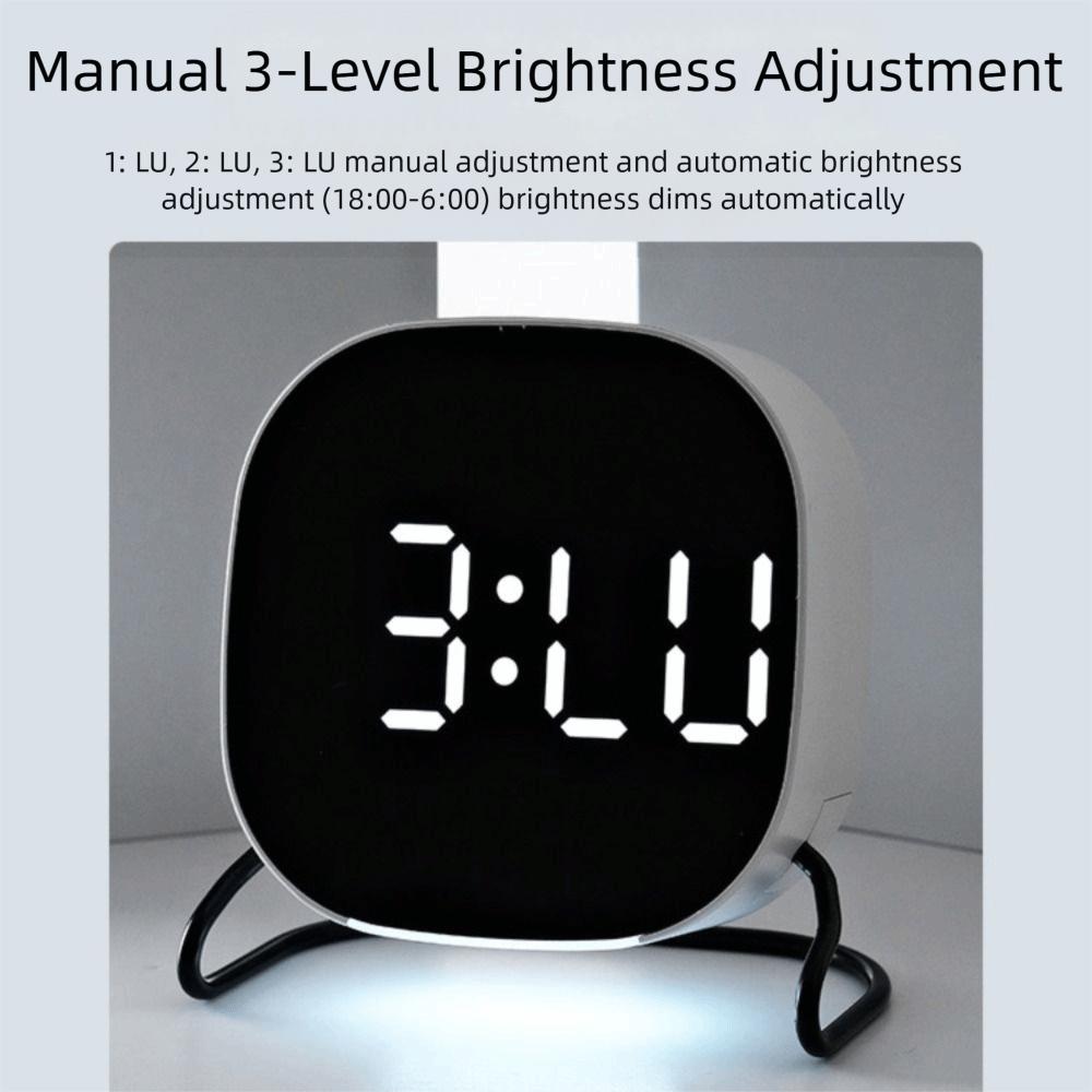 Multi-functional Digital LED Clocks Atmosphere Lights Display Table Clock  Home Decor