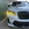 Yellow Angel Eye DRL LED Boards For   BMW X3 X3M G01 X4 X4M G02 F97 LCI Headlight Blue Daytime Running Light Red