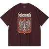 230 g/m² 100% Baumwolle Heavy Metal T-Shirt Rockband Beliebte Musik Druck Unisex Schweres Baumwoll-T-Shirt