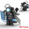 Skibidi Toileted TVman Multi Joined Mini Building Blocks Speakerman Cameraman Action Figures Model Toys for Kid Xmas Easter