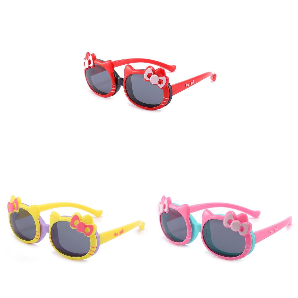 Hellokitty Kids Sunglasses With Polarized Tac Lenses For Sun Protection And Fashion Style For Children