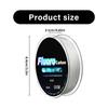 0.14mm-0.5mm Fluorocarbon Coating Fishing Line 4.13-34.32LB Monofilament Line 100m Fast Sinking Line Abrasion Resistant
