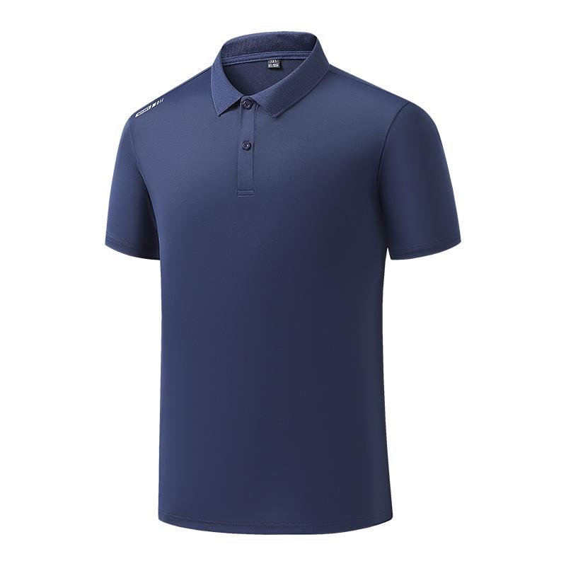 Men s Summer Quick-Dry Casual Lapel Tee - Chinese Trend 6XL