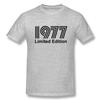 1977 Limited Edition Cool Funny T Shirt Unisex Short Sleeves Hip Hop Vintaged Oneck Cotton T Shirts