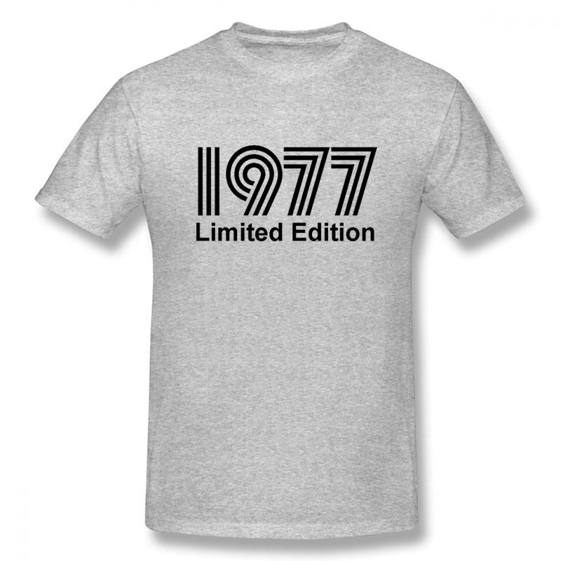 1977 Limited Edition Cool Funny T Shirt Unisex Short Sleeves Hip Hop Vintaged Oneck Cotton T Shirts