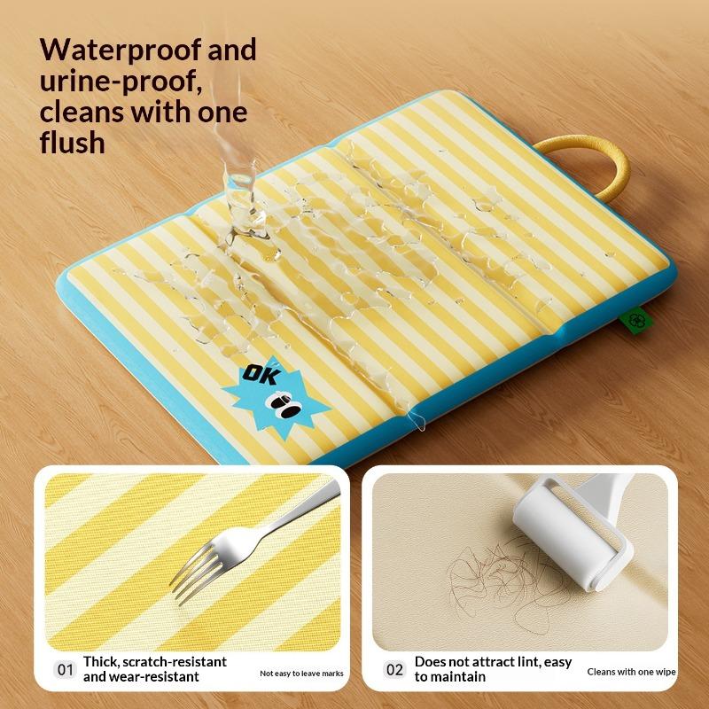 Dog Cooling Mat Summer Pet Cold Bed Extra Large Ice Silk Cool Pad for Small Big Dogs Cat Waterproof Anti Scratch Removable
