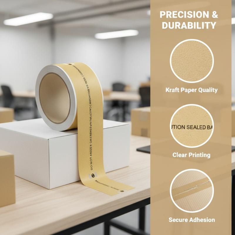NEW 100Pcs/Roll Tamper-Proof Sealing Stickers Security Labels For Packages Mail Documents,3 X 10cm