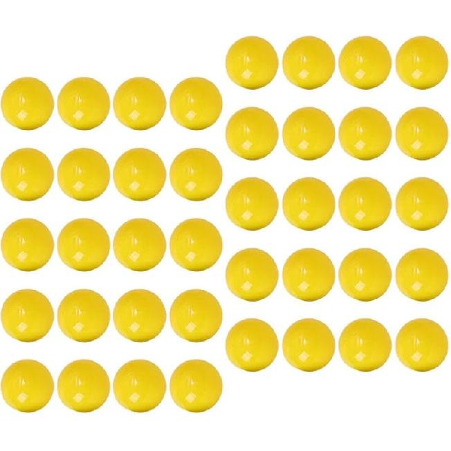 PRETYZOOM 50pcs Empty Colored Round Capsules 5cm Vending Machine Capsules Lottery Balls Small Bingo Raffle Drawing Balls