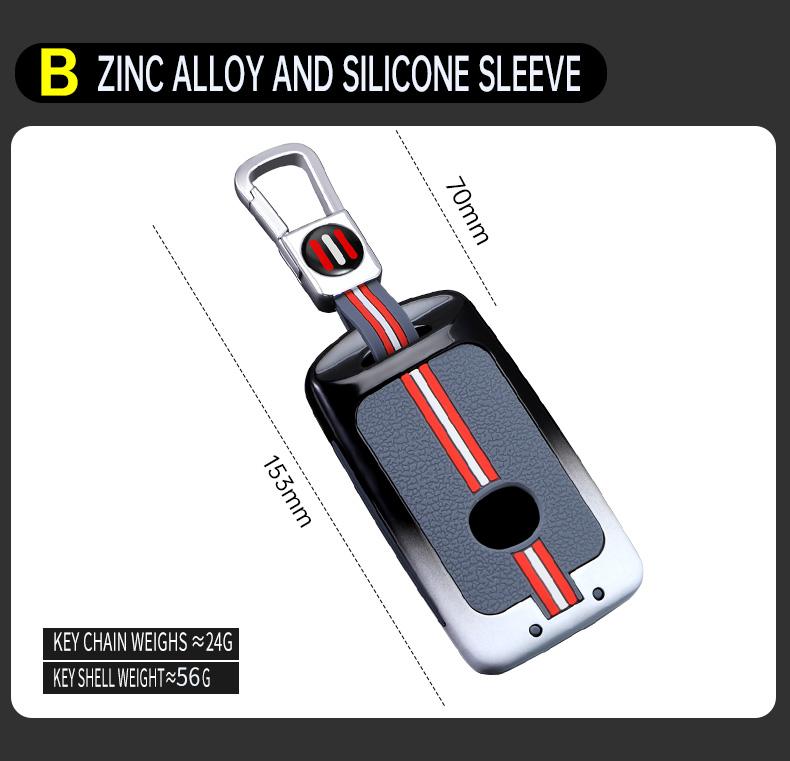 Zinc Alloy Car Key Cover Case Protective Shell Fob For Mazda 3 Alexa CX4 CX5 CX-5 CX8 CX-30 CX30 2019 2020 Remote Key Protector