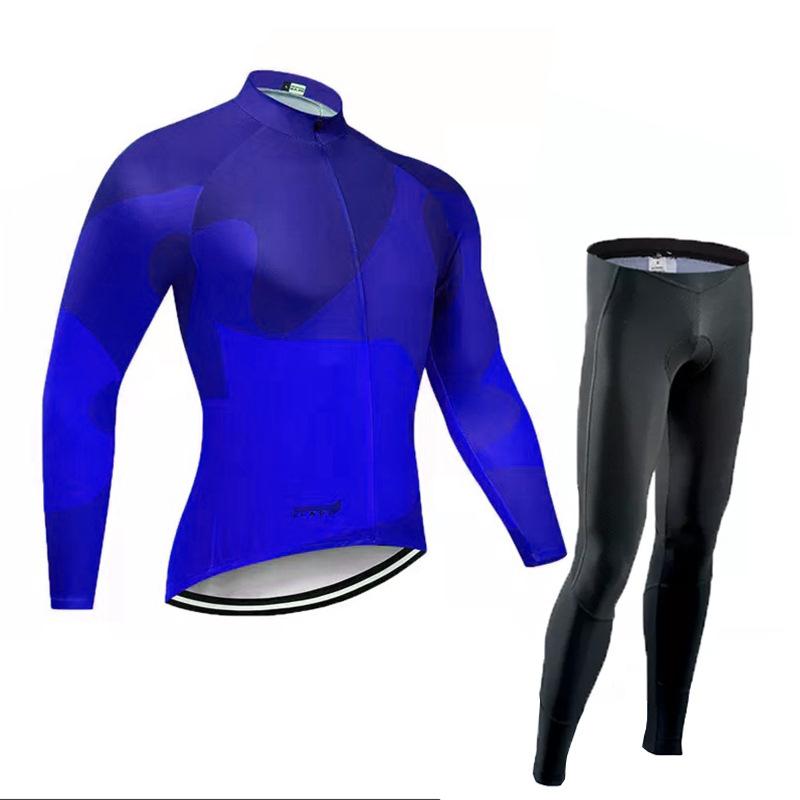 2023 Cross-border Cycling Suit Tour De France Long-sleeved Suit for Summer Breathable Events