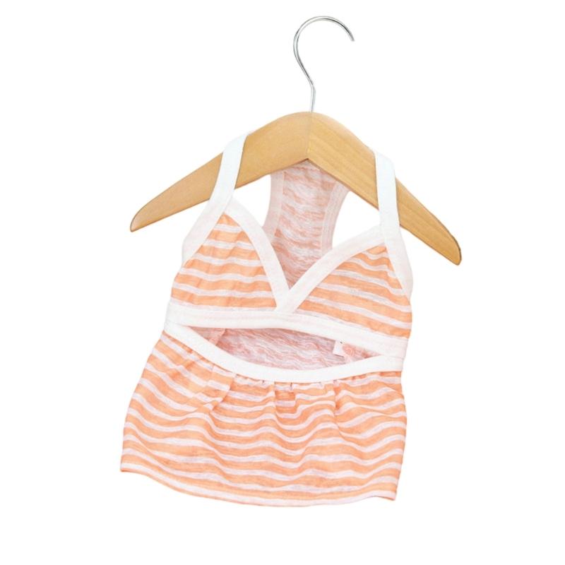 

Одежда для собак для девочек Костюм Наряд Пляжное платье Купальник Красочное платье для щенков и кошек Купальник Платье L оранжевый