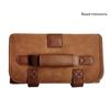 Barber Scissors Bag, Hair Stylist Organizer Holder for Pet Grooming Tools, Combs Clippers, PU Leather Portable Carry Case