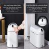 Smart Mülleimer 9L Wohnzimmer Automatischer Sensor Mülleimer mit Deckel Küche Mülleimer Badezimmer Wasserdichter Mülleimer