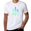 Crystal Leaves TShirt AntiWrinkle Short Sleeve TShirt