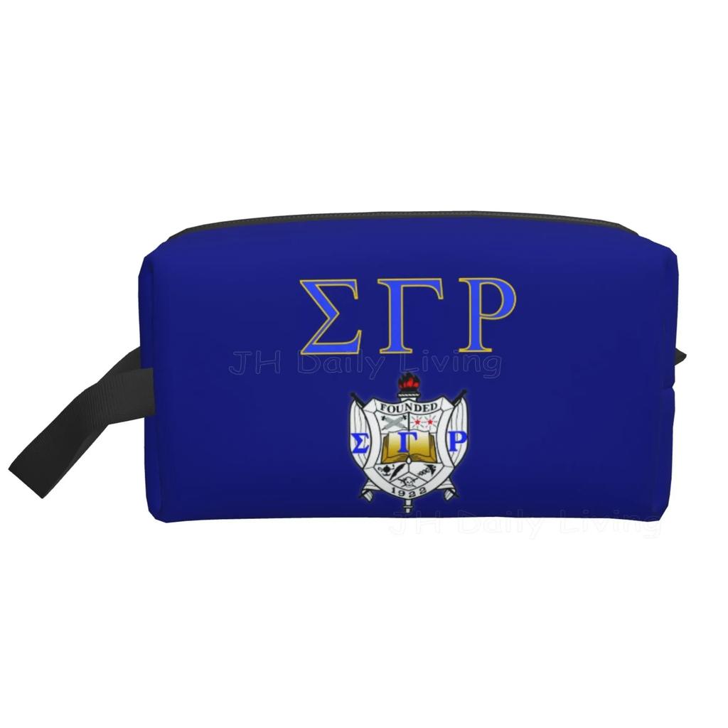 Sigma Gamma Rho 1922 Storage Bags Large Capacity Travel Toiletry Bag Women Girls Cosmetic Bags Men Waterproof Makeup Bag