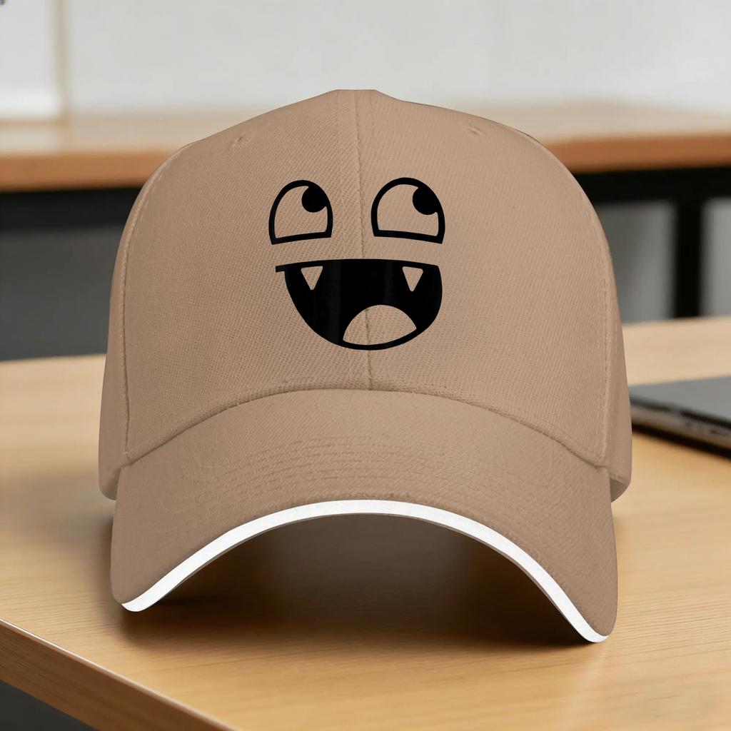 Epic Face Vampire Casual Baseball Cap Summer  Trucker Hat Breathable Hunting Snapback Cap Unisex Adult Stylish Baseball Caps