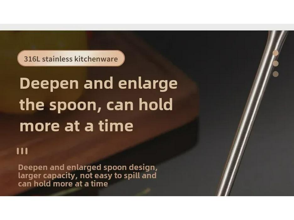 Mini Szpatułka Łyżka ze Stali Nierdzewnej z Rękojeścią z Drewna Różanego – Antypoślizgowe Przybory Kuchenne