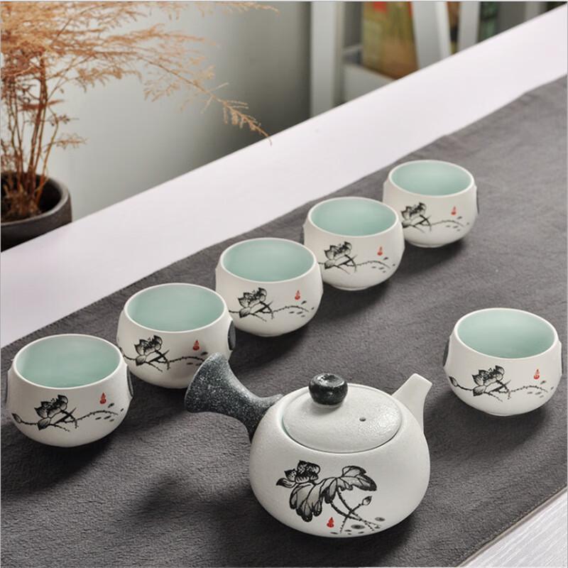 Xiaoyueya Ceramic Kung Fu Tea Set