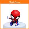 Figurină Adorabilă Spider-man Păpușă Pentru Petrecere de Ziua de Naștere Decorare Tort Și Distracție la Colecționare