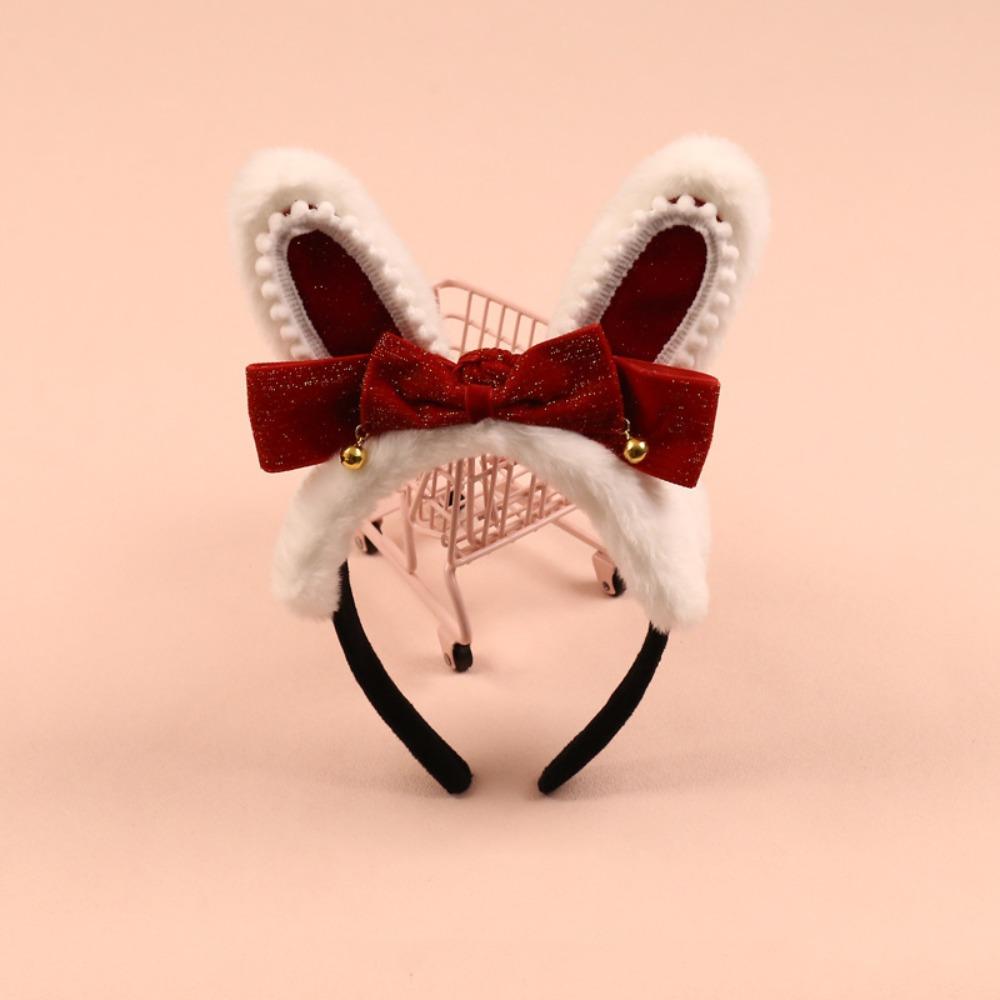 Kawaii Lolita Haarreif Weiche Hasenohren Anime Cosplay Accessoires Niedliche Hasenohren Haarschmuck Anime Conventions