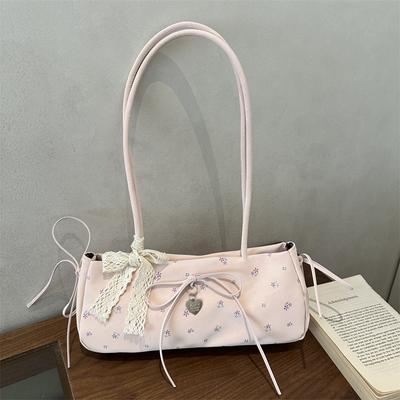 Underarm Bag for Commuting - Single-shoulder Underarm Bag with A Bow-shaped Handle Bag