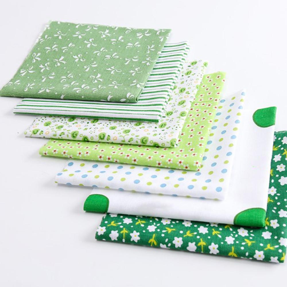 7 KS 25 X 25CM Čtverce Bavlněná Řemeslná Látka Látky Pro DIY Svazek Patchwork Prošívání Šití Scrapbooking Výtvarné Potřeby