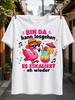 Bin Da Kann Losgehen Es Eskaliert Eh Wieder Quote With Cartoon Flamingo Tropical Cocktail And Music Unisex All TShirt