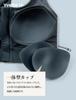Yvette Sports and High Features a Molded Cup and Perfect for Training and the Size L Plus Women's Bra, High-Support, Moisture-Wicking, Front-Opening,