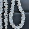 1 Ficelle, Perles d'Eau Douce Naturelles Blanches, Perles Baroque à Trou Horizontal, pour la Fabrication de Colliers, Bracelets, Bijoux Artisanaux, Longueur 36 Cm
