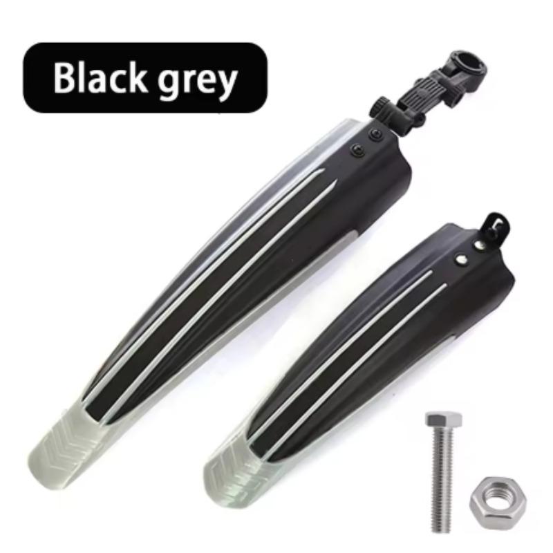 2pcs Bike Mudguard Set Bicycle Fenders Splash Fender Guard Set Road Mountain MTB Front Rear Mudguard Cycling Riding Accessories