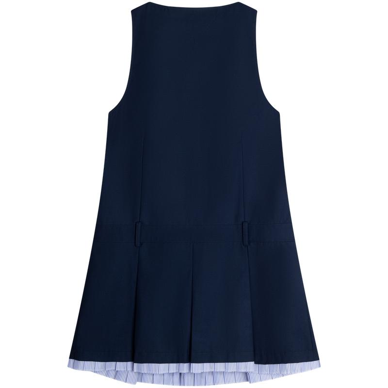 Tommy Hilfiger Business Style Gold Buckle Pleated Vest Dress Women Dress DW0DW22759