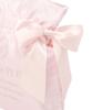 Maison de FLEUR Organza Double Ribbon Gathered Tote Light Size 08001142700 Bag, Pink, F,