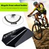 Bicycle Front Wheel Holder Anti-slip Heavy Duty Universal MTB Mountain Road Bike Parking Display Floor Stand Bike Accessories