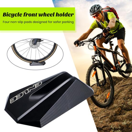 Bicycle Front Wheel Holder Anti-slip Heavy Duty Universal MTB Mountain Road Bike Parking Display Floor Stand Bike Accessories