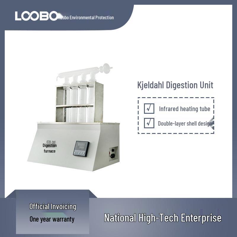 

High-Precision Stainless Steel Kjeldahl Digestion Furnace with Digital Display and Double-Layer Insulation 04C Variant