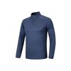 PERFEITO CRIATIVO Men's Stand-Up Collar Long Sleeve T-Shirt