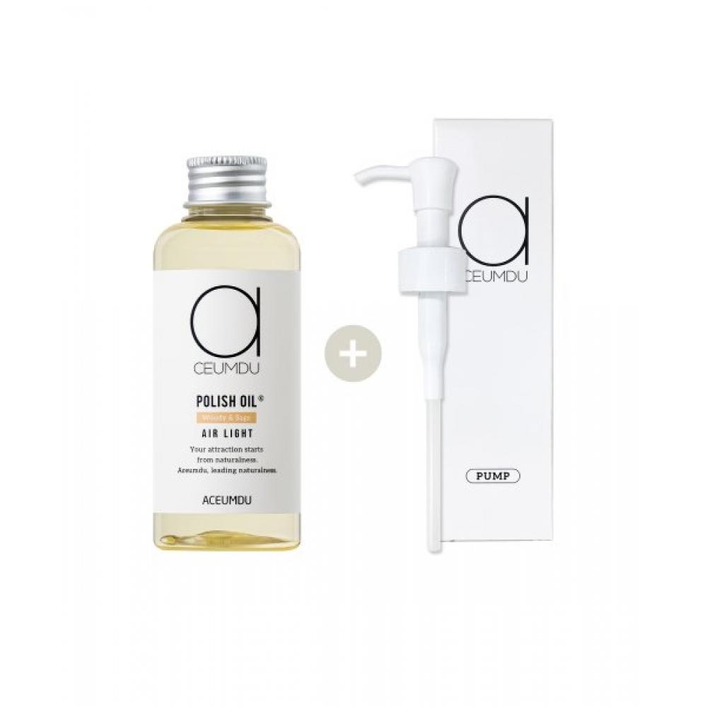 Aceumdu Polish Hair Oil Airlight 150ml + Pump Set NONE