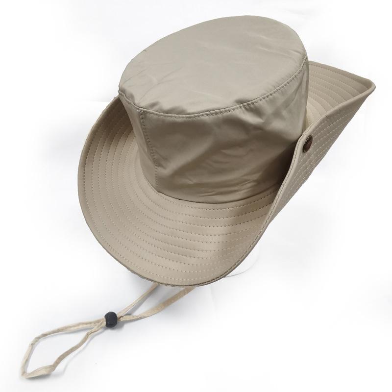 Mountaineering Hat Summer Sun Protection Large Eave Quick Drying Fishing Hat Outdoor Sports Fishing Hat UV Blocking Foldable