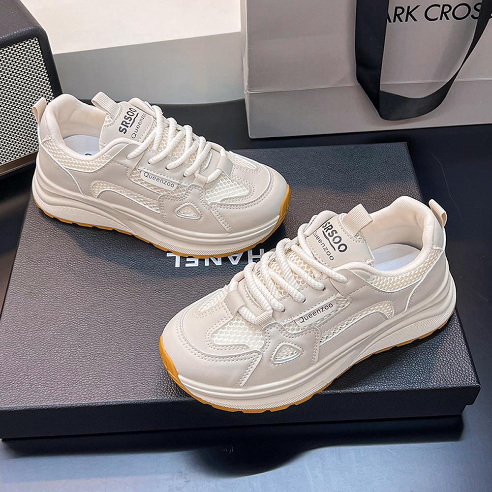 Breathable Anti-slip Soft Bottom Maternity Sneakers Women Large Size 4142 Spring Summer Casual Shoes Comfortable Net Surface