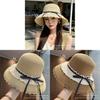Butterfly Bow Sun Hat For Beach Vacation With Wide Brim And Breathable Material