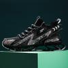Fashion Lace-up Men's Sneakers Trendy Blade Shoes Elastic Outdoor Sports Shoes Teenager Running Exercise Shoes