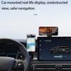 Back Mount Magnetic Phone Holder Plastic Laptop Back Mount New Rotation Stand  Notebook Use