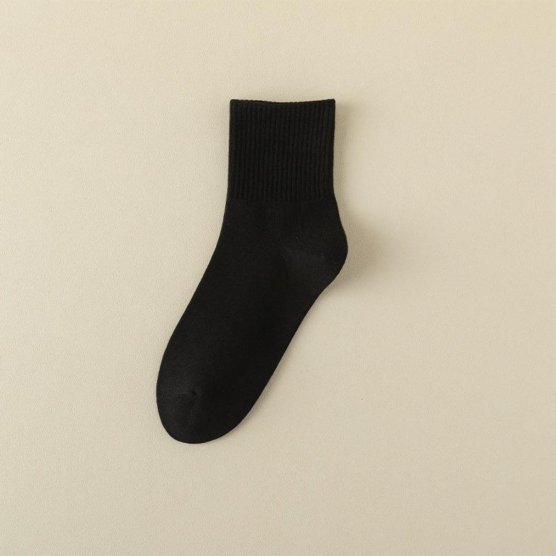Women'S Boneless Socks, Non-Binding, Seamless Toe, Reinforced Heel, Knit Fabric with Cotton, Polyester, Spandex - Comfortable & Stretchable