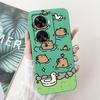 Für Huawei Nova 11 SE Hülle Süßer Hase Kaktus Cartoon Weiches Flüssigsilikon Stoßfeste Abdeckung Für Huawei Nova 12 SE BNE-LX1 Capa