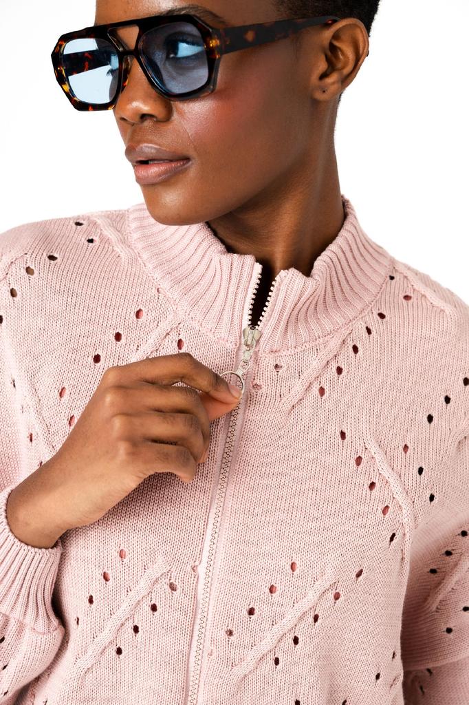 Blash Powder Pink Women's Cardigan 36/38